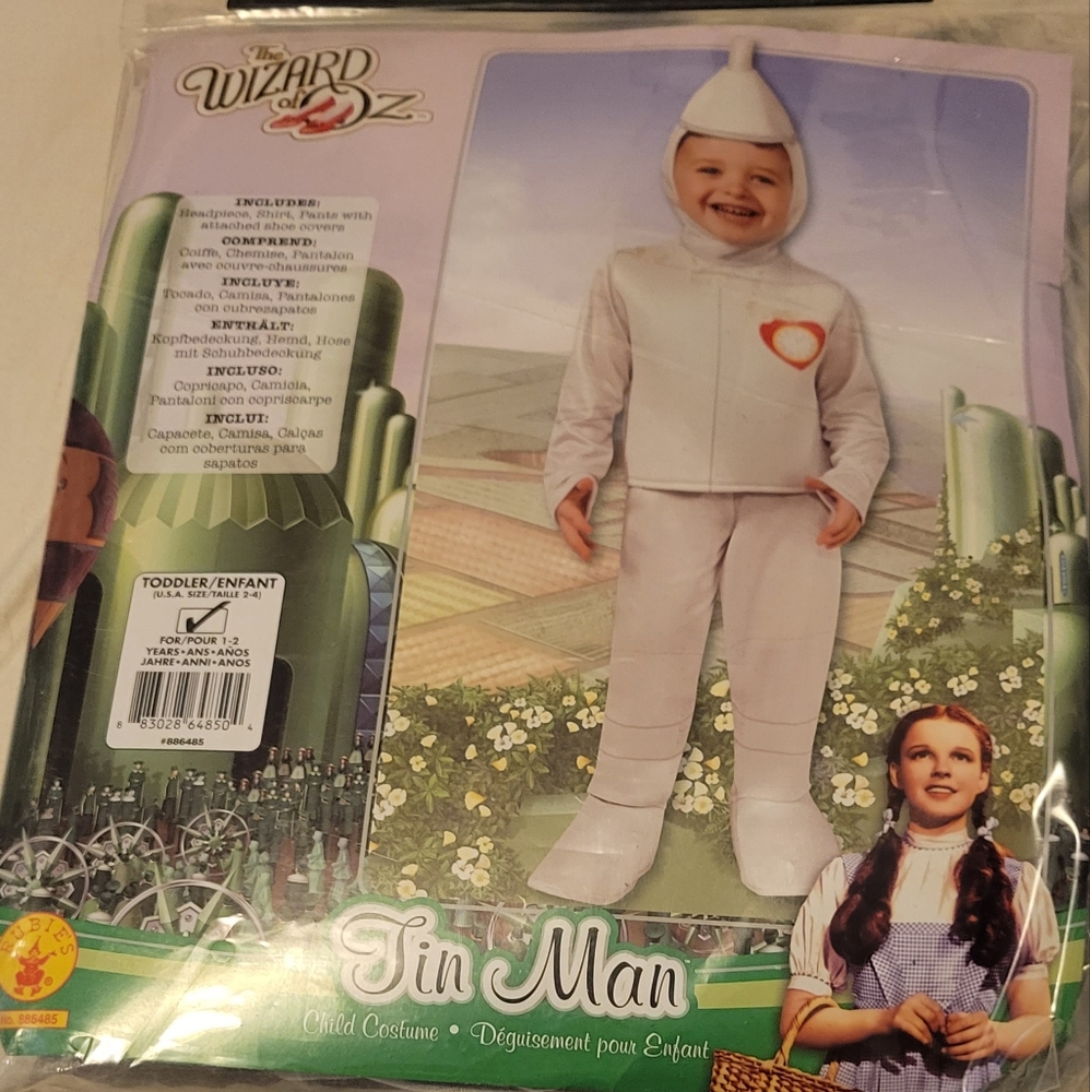 Toddler Tin Man Costume